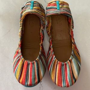 Tieks Sunset Stripes